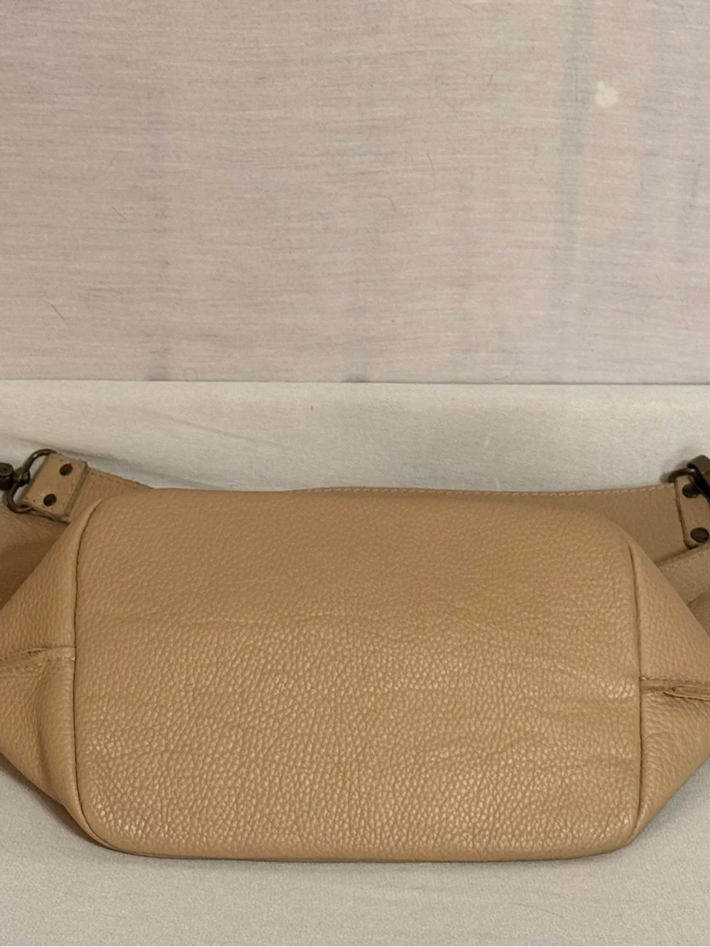 Crush Leather Goods JUNE Leather Hobo Bag NWOT